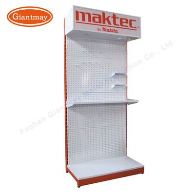 Pegboard Metal with hanging hooks Stand Hardware Display