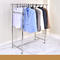 Double Pole retractable Hanging Clothes Drying Rack for Showroom