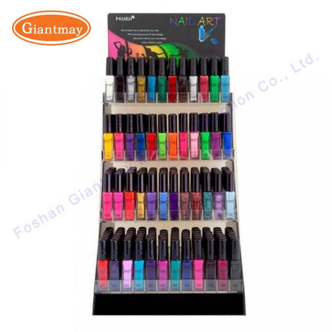 Metal Nail Polish Floor Stair Shop Display Stand