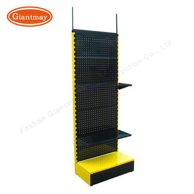 Newest Free Standing Hanging Display Rack Mobile Store Steel Stand