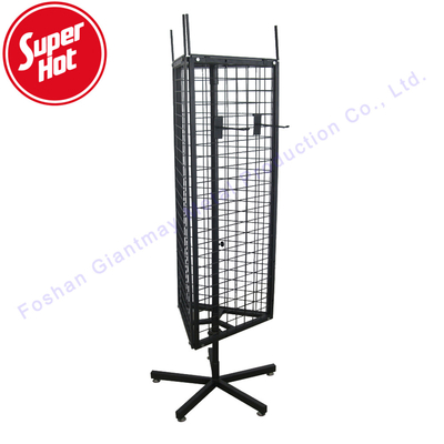 Metal Revolve Shelf Wire Rotating Stand Spinning Display