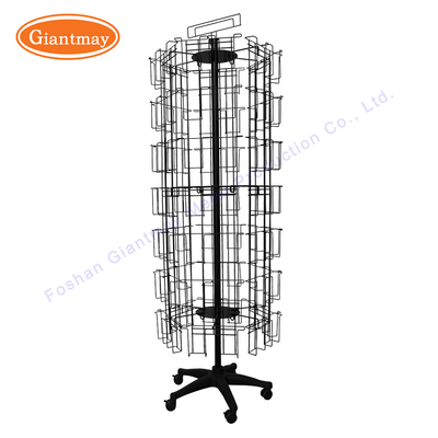 84 Pockets Postcard Gift Floor Display Stand Greeting Card Rack