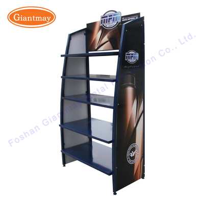 New 5 Tiers Floor Standing Bottle Rack Display Stand for Oil