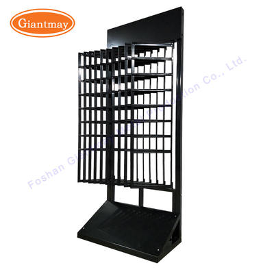 Showroom Metal Frame Ceramic Tile Rack Floor Display