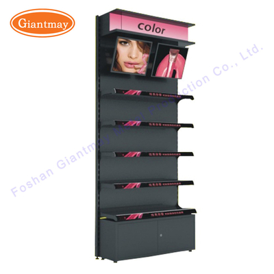 Floor Light Box Cosmetic Retail Shop Display Exhibition Stand