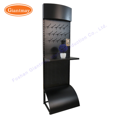 Best Sell Metal Peg Board Rack Unit Shelf Product Hanging Stands Display