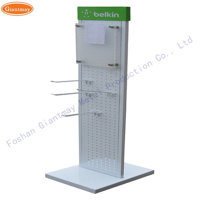 Double sides Product Display Rack Supermarket,Retail Shop Floor Standing Metal Stand