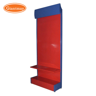 Metal Rack Shop Display with Logo Tool Accessories Stand