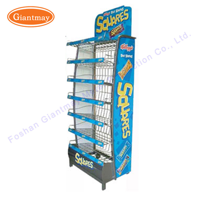 Retail Store Stand Bread Shelf Wire Shelves Display