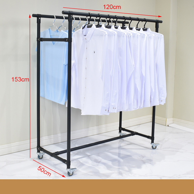 Stable Structure Clothes Laundry Drying Rack Iron Clothing Rack For Shop