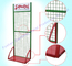 Retail Shop Hanging Hooks Candy Rack Wire Display Stand