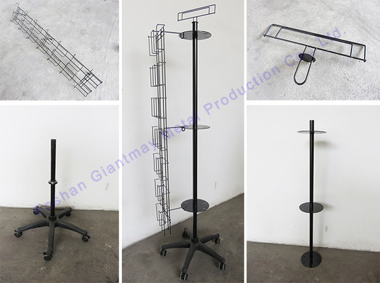 84 Pockets Postcard Gift Floor Display Stand Greeting Card Rack