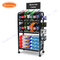 Commercial Metal Floor Soft Drink Shelf Retail bottle display stand W600*D500*H1500mm