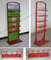 Multi Purpose five tier metal shelf Wire Seed Display Stand