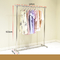 Single Pole stand alone clothes rack For Drying Clothes Stainless Steel