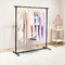 Lady Dress Freestanding Clothes Rack Metal Clothing Display Stands