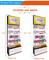 Supermarket Cosmetic Perfume Storage Rack Floor Standing W930*D330*H2430mm