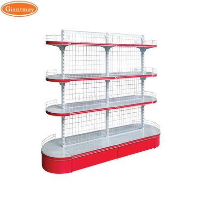 Supermarket Rack Luxury Retail Store Shelves Wire Gondola