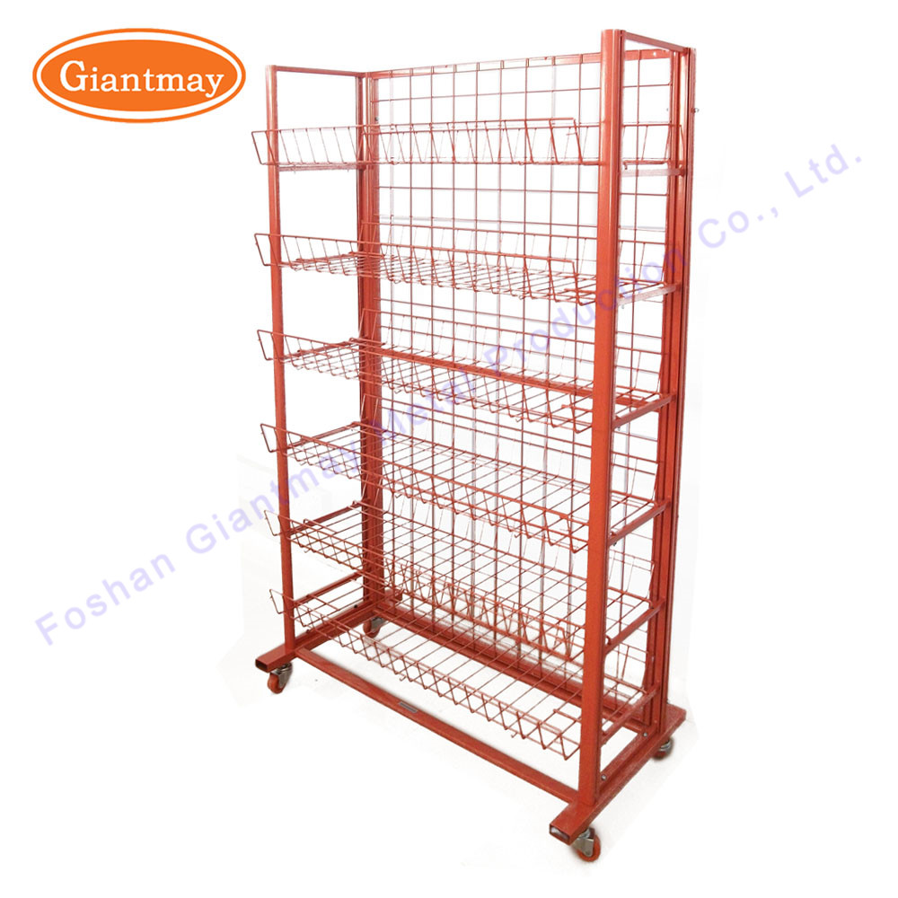 1650mm Height Potato Chip Display Rack
