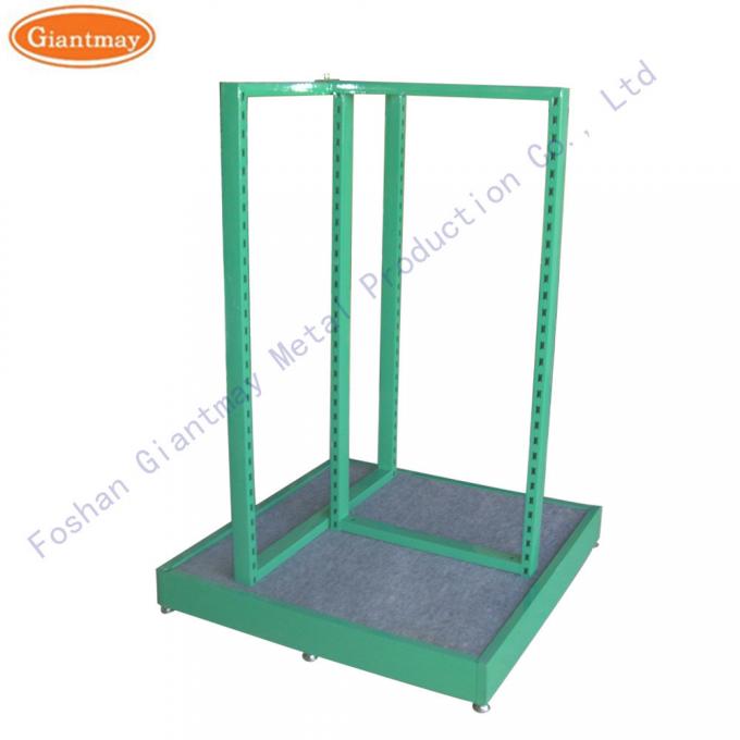 Multi Function Pegboard Metal Rack for Shops Retail Stand