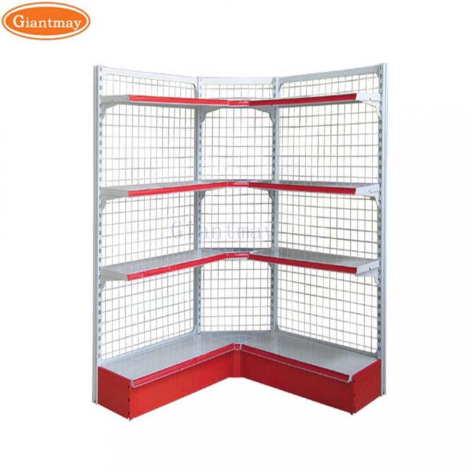 Wire Mesh Shelves Convenience Grocery Store Racking